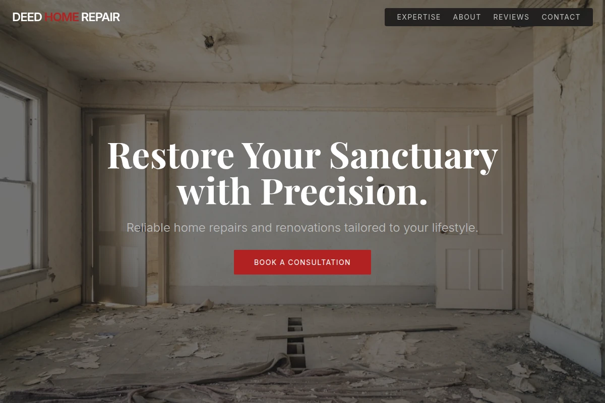 Deed Home Repair